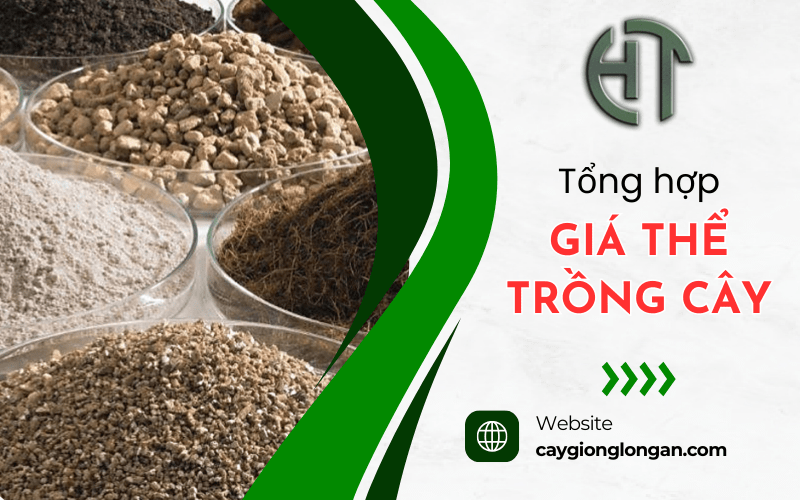 giá thể trồng cây